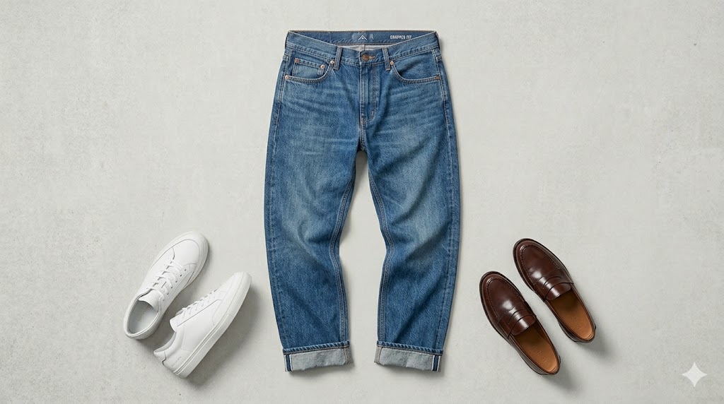 Cropped Jeans
