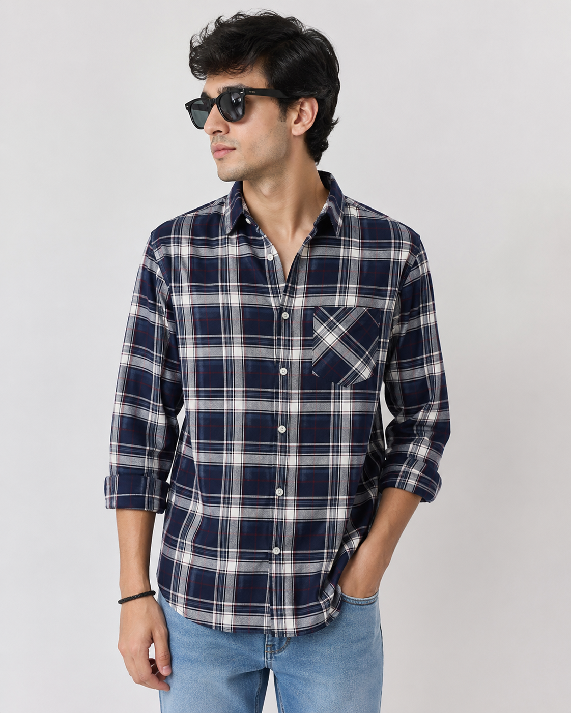 Checked Casual Shirt