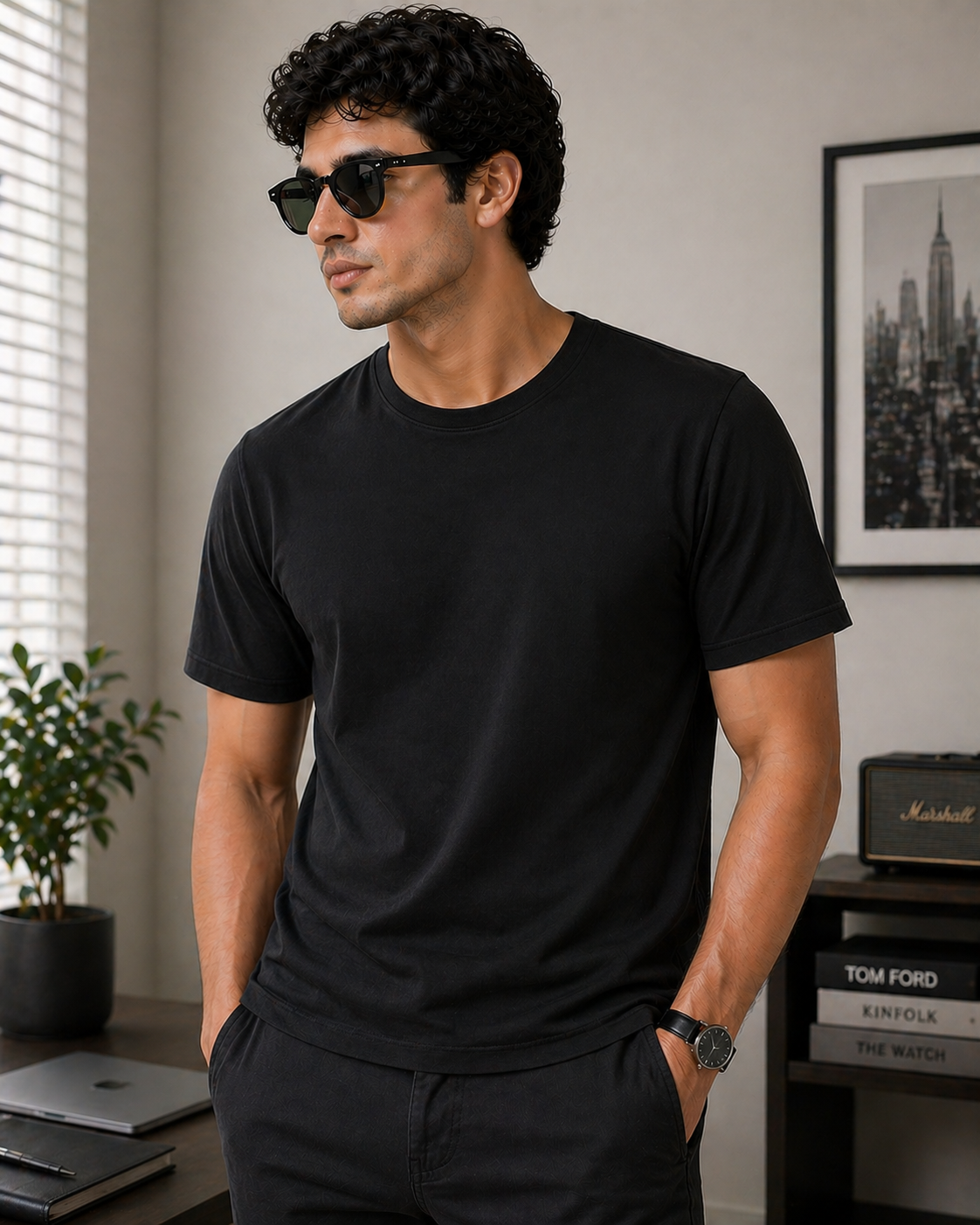 Black Basic T-Shirt