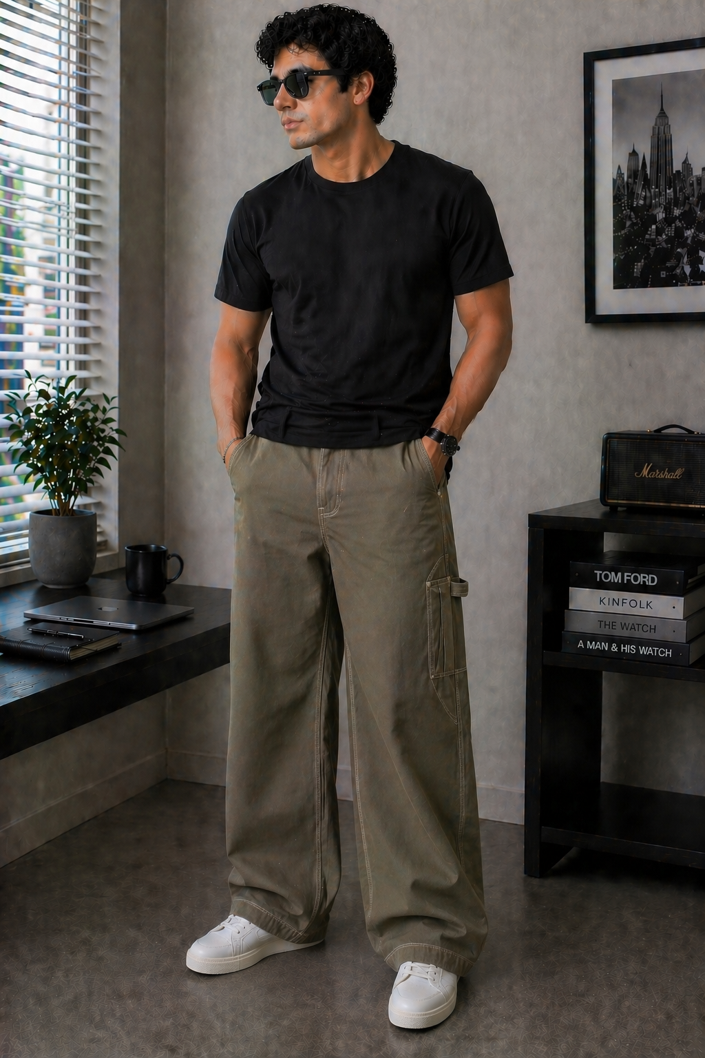 Wide Carpenter Pants